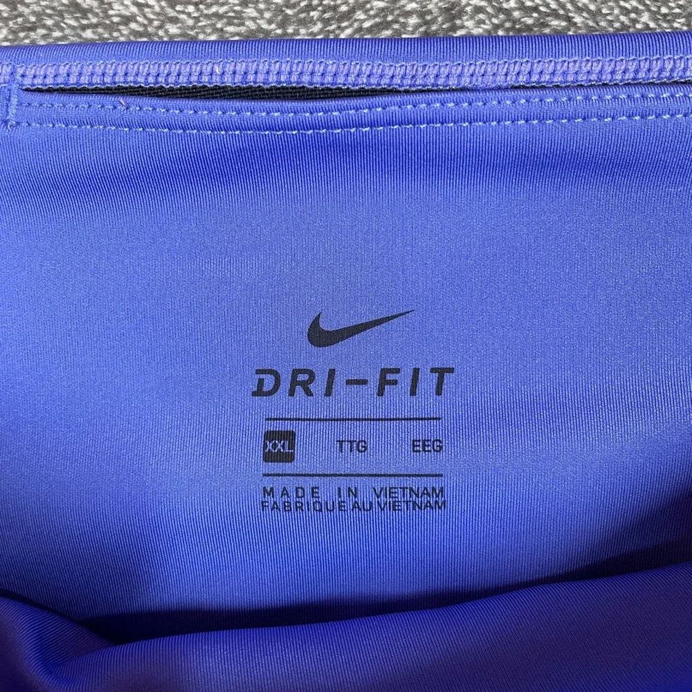 Nike Shorts Dri-FIT Womens XXL Purple Mid Rise Training Biker
